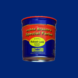 Branths Robust Lack (schnelle Antrocknung) Dose 0,75 l enzianblau RAL 5010