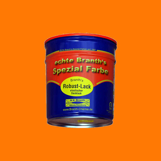 Branths Robust Lack (schnelle Antrocknung) Dose 0,75 l orange RAL 2000