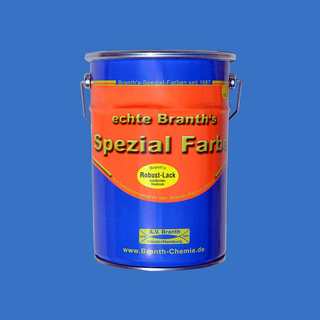 Branths Robust Lack (schnelle Antrocknung) 5 Liter lichtblau RAL 5012