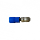 Rundstecker 35336, isoliert, blau, 5 mm, 1,50 - 2,50 qmm