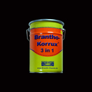 Brantho Korrux 3 in 1 5 Liter tiefschwarz RAL 9005