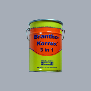 Brantho Korrux 3 in 1 5 Liter silberalu / weissaluminium RAL 9006