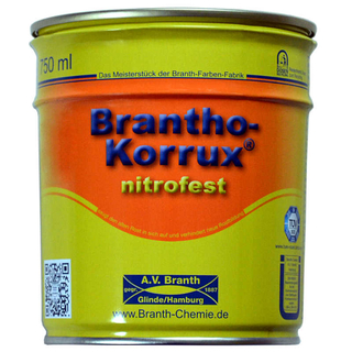 Brantho Korrux nitrofest 0,75 Liter Dose dunkelgrau / eisengrau RAL 7011