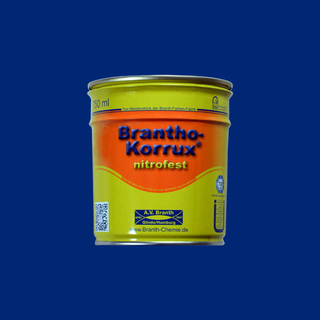 Brantho Korrux nitrofest 0,75 Liter Dose enzianblau RAL 5010