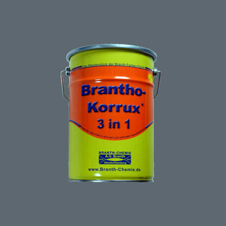 Brantho Korrux 3 in 1 5 Liter blaugrau RAL 7031