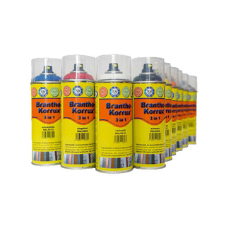 Brantho Korrux 3 in 1 400 ml Spraydose graphitschwarz RAL 9011