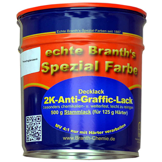 BRANTHs 2K-Anti-Graffic 500 g Stammlack & 125 g Hrter hochglnzend