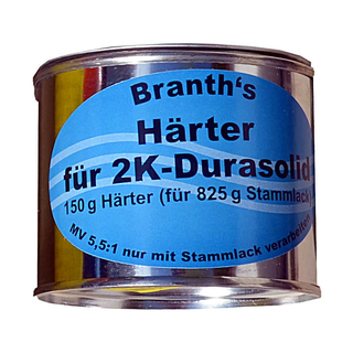 Brantho-Korrux 2K-Durasolid 825 g Stammlack + 150 g Hrter tiefschwarz RAL 9005