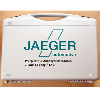 Jaeger Universal Prüfkoffer für 7- & 13-polige Anhängersteckdosen