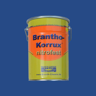 Brantho Korrux nitrofest 5 Liter Gebinde brillantblau / mittelblau RAL 5007