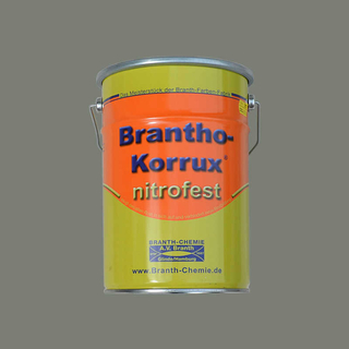 Brantho Korrux nitrofest 5 Liter Gebinde betongrau RAL 7023