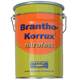 Brantho Korrux nitrofest 5 Liter Gebinde tiefschwarz RAL 9005