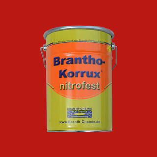 Brantho Korrux nitrofest 5 Liter Gebinde feuerrot / siegelrot RAL 3000